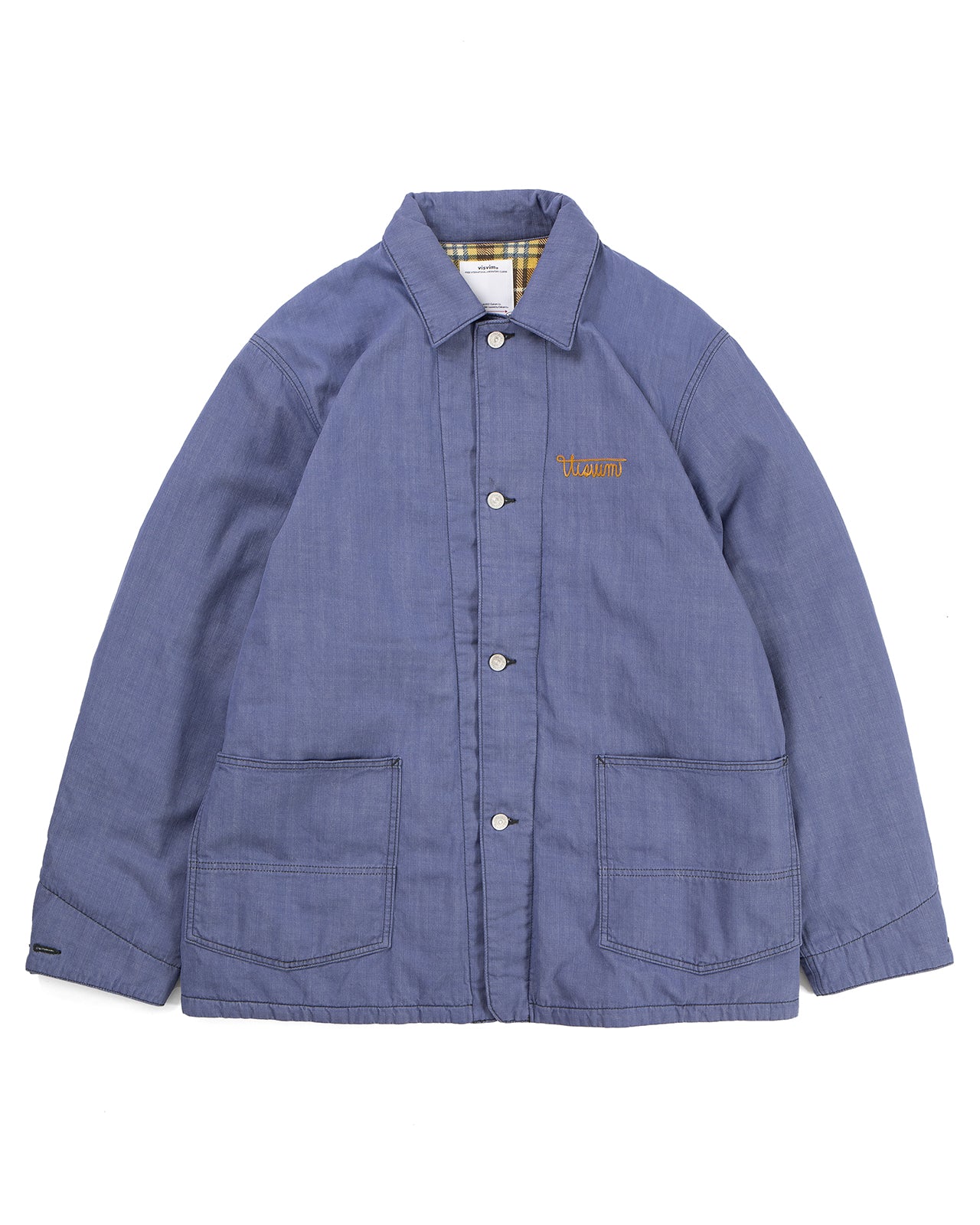 Visvim Osiris Down Coverall DMGD, Navy