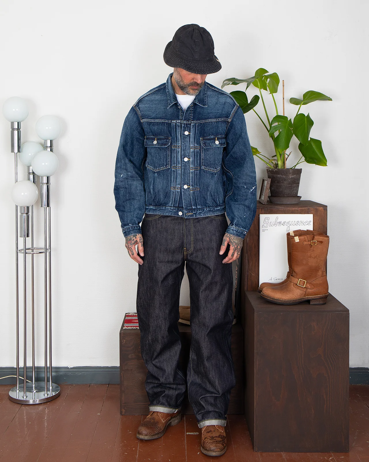 Visvim Social Sculpture 01 Wide Raw - Image 2