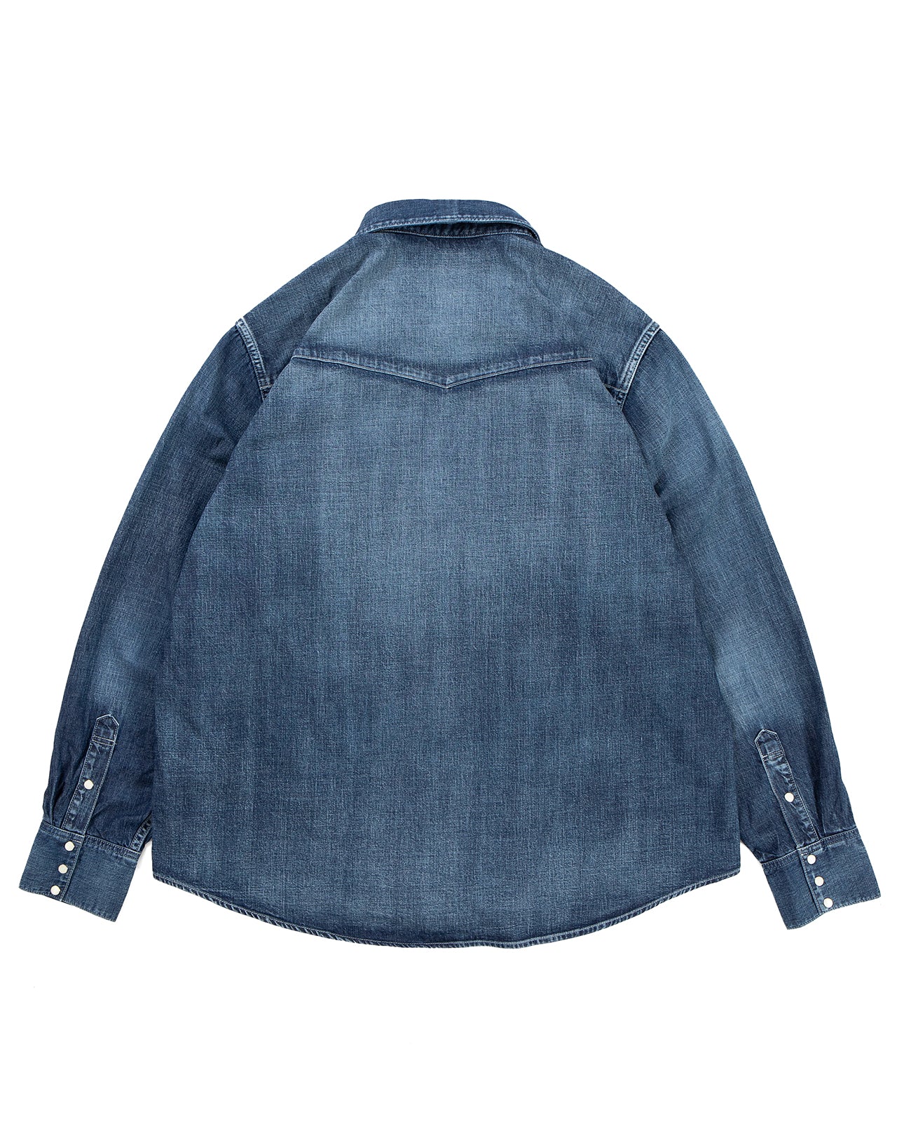 Visvim Social Sculpture Shirt, DMGD Indigo - Image 5